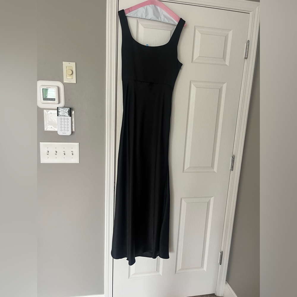 Bec and Bridge black silk dress